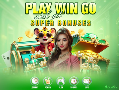 Aplicativo móvel dvslots para iOS e Android
