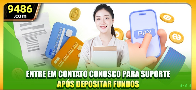 Aplicativo móvel dvslots para iOS e Android